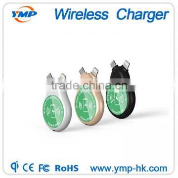 2016 Top Selling Office Coffee Table Wireless Charger Receiver For iPhone Andriod