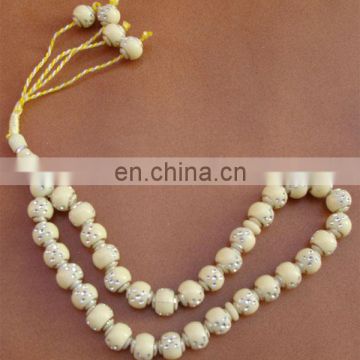wholesale glass rubber beads tasbih glass tasbeeh prayer bead