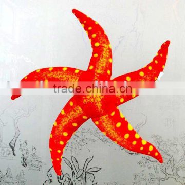 plush stuffed starfish windows decoration/ plush sea animal toy