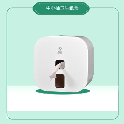 Commercial center toilet plastic tissue box, hotel bathroom wall mounted toilet non punching dispenser