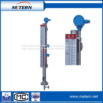 Bypass magnetic float level meter level indicator