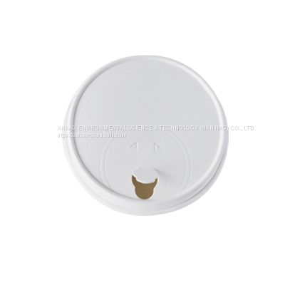 Compostable Drinking Lid For Coffee