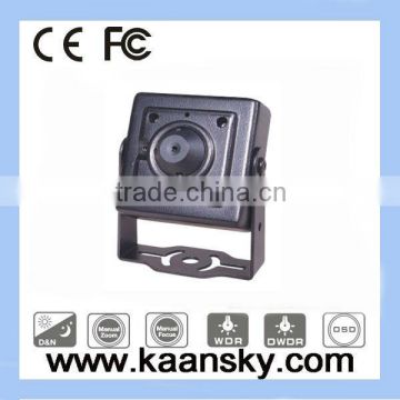 700tvl 1/3'' Sony CCD 3.7mm pinhole lens hidden mini square camera