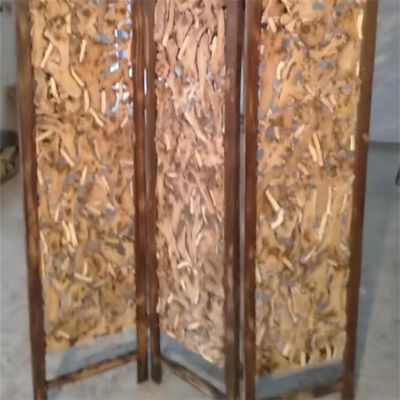 Factory Hot On Sale Wooden Partition Wall Divider Decorative Panel Wooden Screen