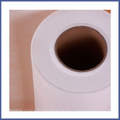 Filter paper for vacuum negative pressure flat bed paper belt filter