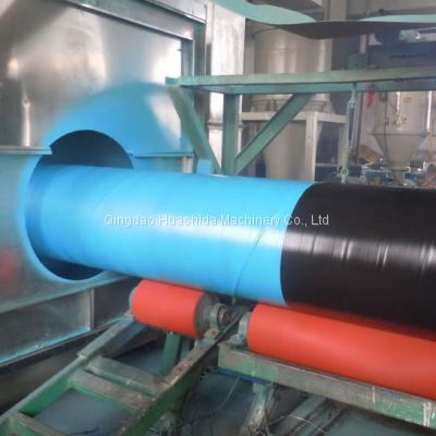 3LPE 2LPE FBE Extruded Polyethylene External Internal Steel Pipe Corrosion Protection Coating line