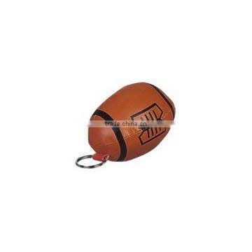 Wholesale soft PVC rugby keychain