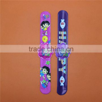 Promotional Plastic Snap Band Watch
