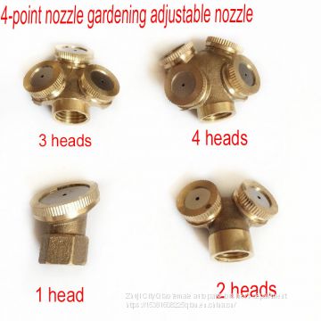 4 points copper nozzle