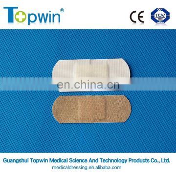 medicated plastic PE waterproof adhesive bandage(wound plaster), band aid