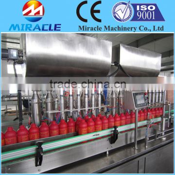 8 head Automatic Industrial Tomato Sauce/Chili Sauce Filling Machine for Bottle/Cans/Jar Packaging (+8618503862093)