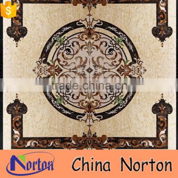 Norton modern new design marble mosaic patterns square marble medallion for sale NTMS-MM001L