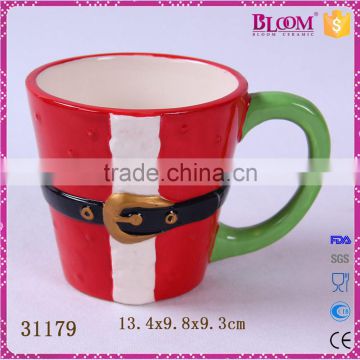 Creative gift ceramic decorative christmas cup
