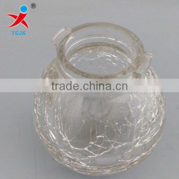 Ice-patterned glass ball Cold crack glass lampshade custom wholesale