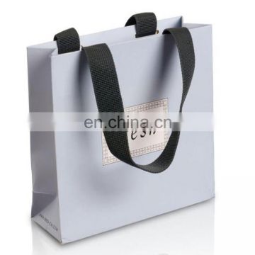 China Guangzhou factory Food Industrial Use and Flexo Printing Surface Handling Flat Bottom Paper Bag For Cakes packing