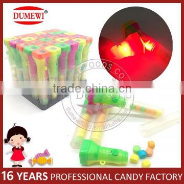 Small Flashlight Candy Toys with Led Light