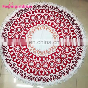 Wholesale High Quality Microfiber Round Mandala Tapestry