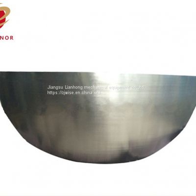 Thick Wall Hemisphere head of Stainless Steel for Sealed tank ID1800mm*40mm