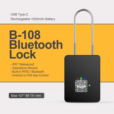 B108 Bluetooth Eseal Lock
