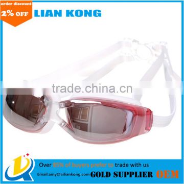 PC Anti Fog Swimming Goggles Electroplated Adult Swimming Goggles Swimming Glasses, China Supplier