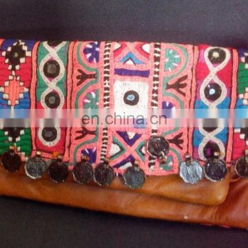 New Design Indian Designer Handmade Vintage Clutch Bag, Fashion Lady Indian Ethnic Clutch HandBag