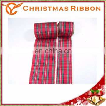 Associated With Scotland And Ireland Christmas Ribbon