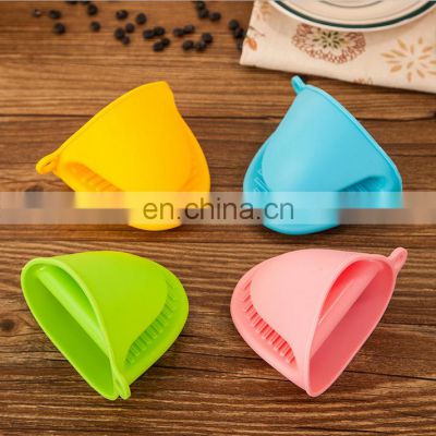 Wholesale  Cheap Rubber Household  Cooking Heat Resistant Mitts Microwave Kitchen Silicone Oven Gloves