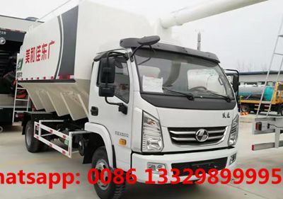 HOT SALE! YUEJIN brand 130hp diesel 8cbm 4T bulk feed transported vehicle for chickenfarm for sale