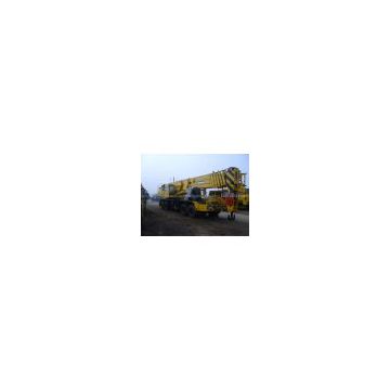 Used hydraulic truck crane 120 ton