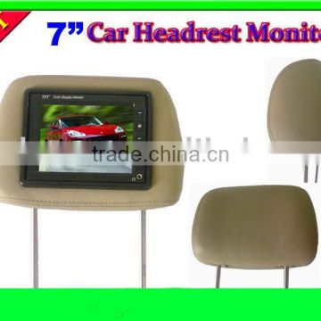 Monitor Connect with DVD,VCD 7 inch Car Headrest Pillow
