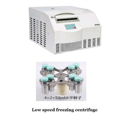 Laboratory centrifuge Low speed freezing