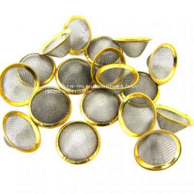 12mm 15mm 20mm 22mm Pipe Screens Gauzes Conical Steel Brass Bowl Metal Filters
