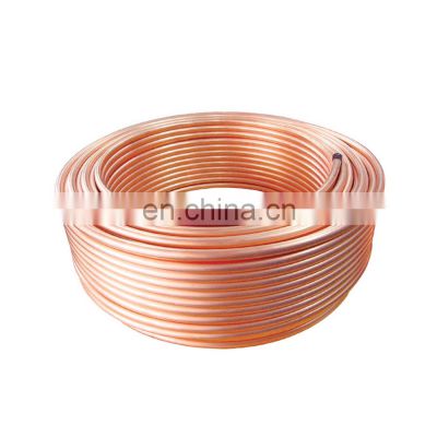 Refrigeration air conditioner connecting copper pipe pancake coil copper tube