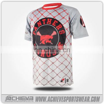 Customize full sublimation cheap reversible lacrosse jersey