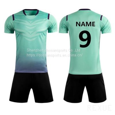 Sublimation Set Custom uniforms sportswear  Team soccer wears Training Football Wear Soccer Jerseys For Sale