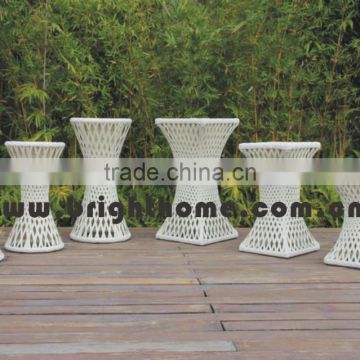 Rattan Flower Pots for Outdoor & Indoor & Garden with Aluminum / SGS
