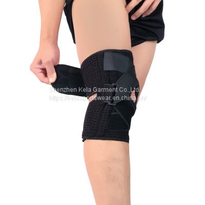 Knee Brace with Side Stabilizers  Patella Gel Pads for Knee Support Adjustable Compression Knee Support Braces for Knee Pain, Meniscus Tear,ACL,MCL,Arthritis, Joint Pain Relief