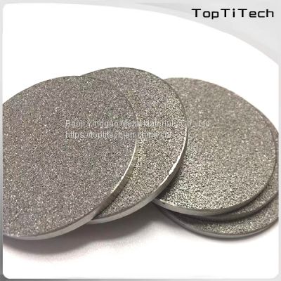 20 Micron Anode PTL/GDL Porous Titanium Frit