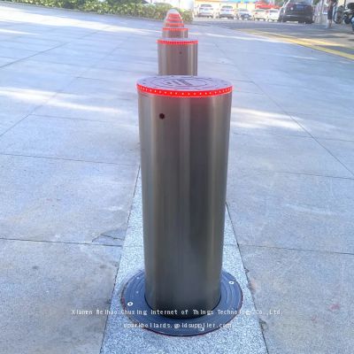 UPARK Residential-use Anti-theft Automatic Electric Flexible Bollard Shop Fronts Prevent Violent Collision