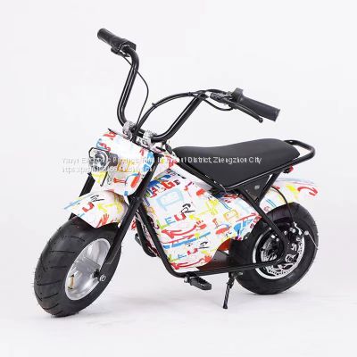 Electric children's two wheeled scooter physical factory