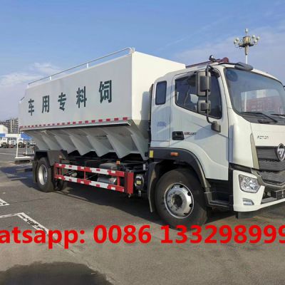 HOT SALE! FOTON Brand 4*2 RHD 240Hp diesel 24CBM bulk feed truck for sale 10T-12T