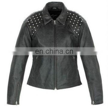 (Supper Deal ) Genuine Leather Motor Bike Ladies Jacket