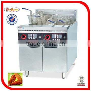 Electric Fryer with 6-Chinnel Timer (28L*2)