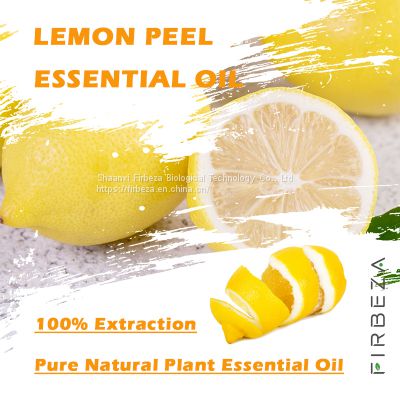 Private Label 100% Pure Natural Bulk Lemon Peel Essential Oil For Skin Whitening