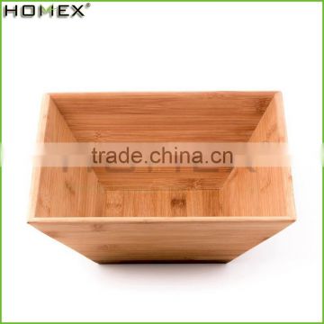 Bamboo fruit salad bowl /serving bowl for kitchen Homex-BSCI