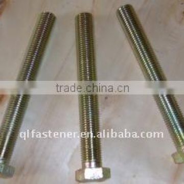 Bolts and nuts zinc plated