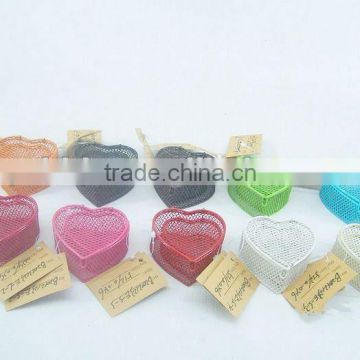 Heart Metal chocolate gift packing box for wholesale