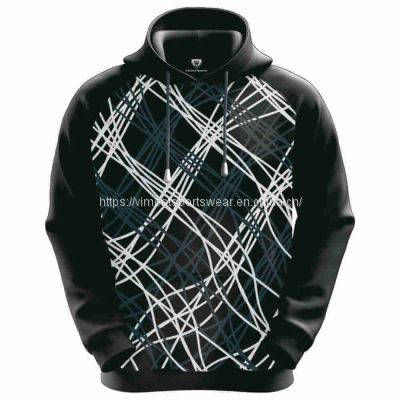 Vimost good quality warm and comfortable hoodie with black hood