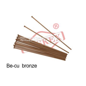 Explosion-proof derusting needle beryllium bronze 180mm long is used with pneumatic tools