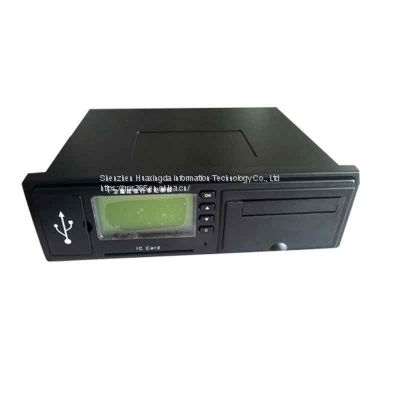 Built in printer of GPS digital tachograph with speed limiting function